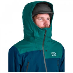 Ortovox 2L Swisswool Sedrun Jacket - Ski Jacket -Outdoor Equipment Series ortovox 2l swisswool sedrun jacket ski jacket detail 4