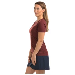 Stoic Women's Merino150 HeladagenSt. T-Shirt Slim - Merino Shirt -Outdoor Equipment Series stoic womens merino150 heladagenst t shirt slim merino shirt detail 11