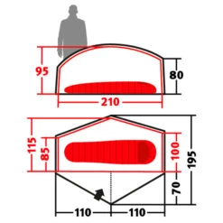 Wechsel Trailrunner - 1-person Tent 13 Wechsel Trailrunner - 1-person Tent -Outdoor Equipment Series wechsel trailrunner 1 person tent detail 6